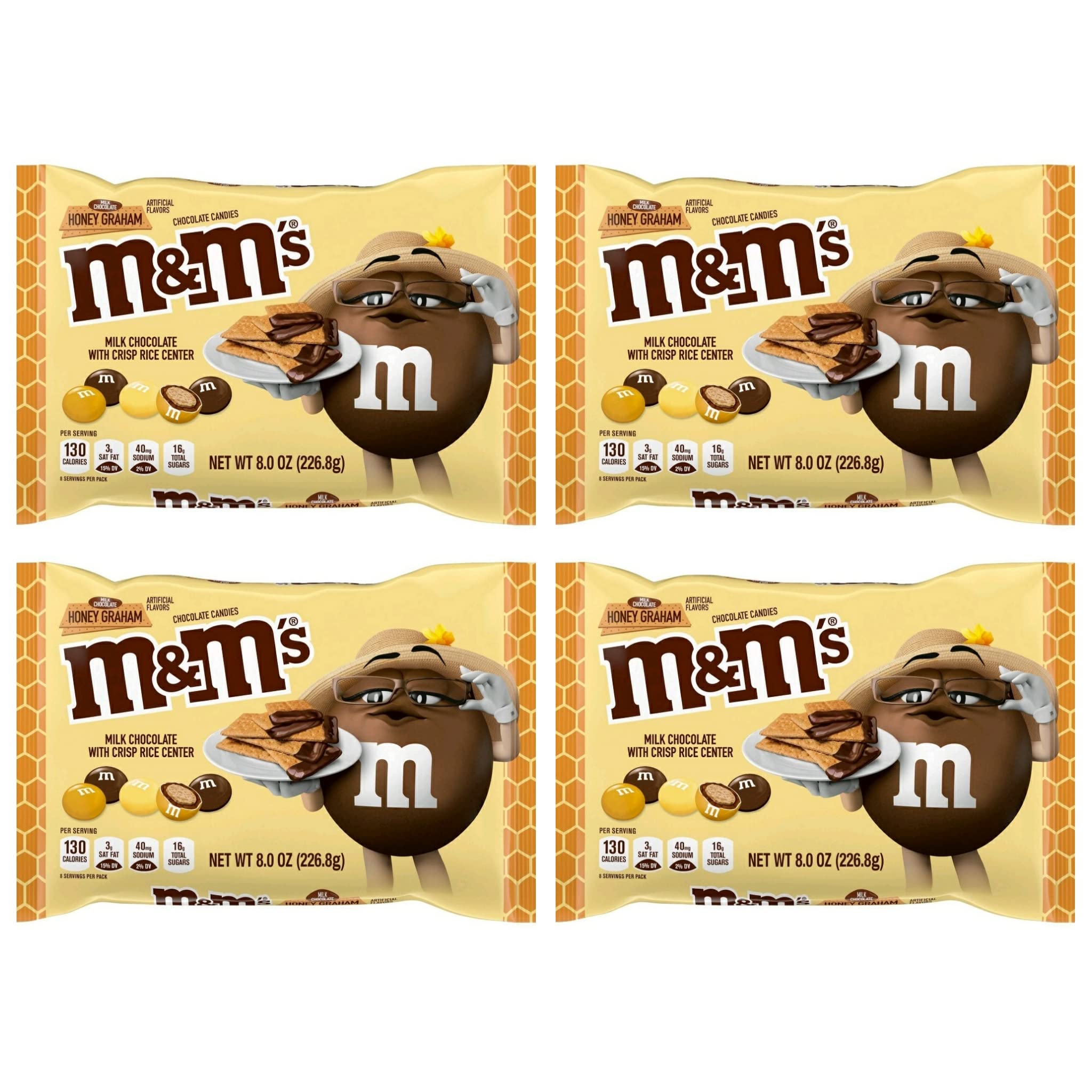 Buy M&M's M&Ms Limited Edition Honey Graham Milk Chocolate with Crisp