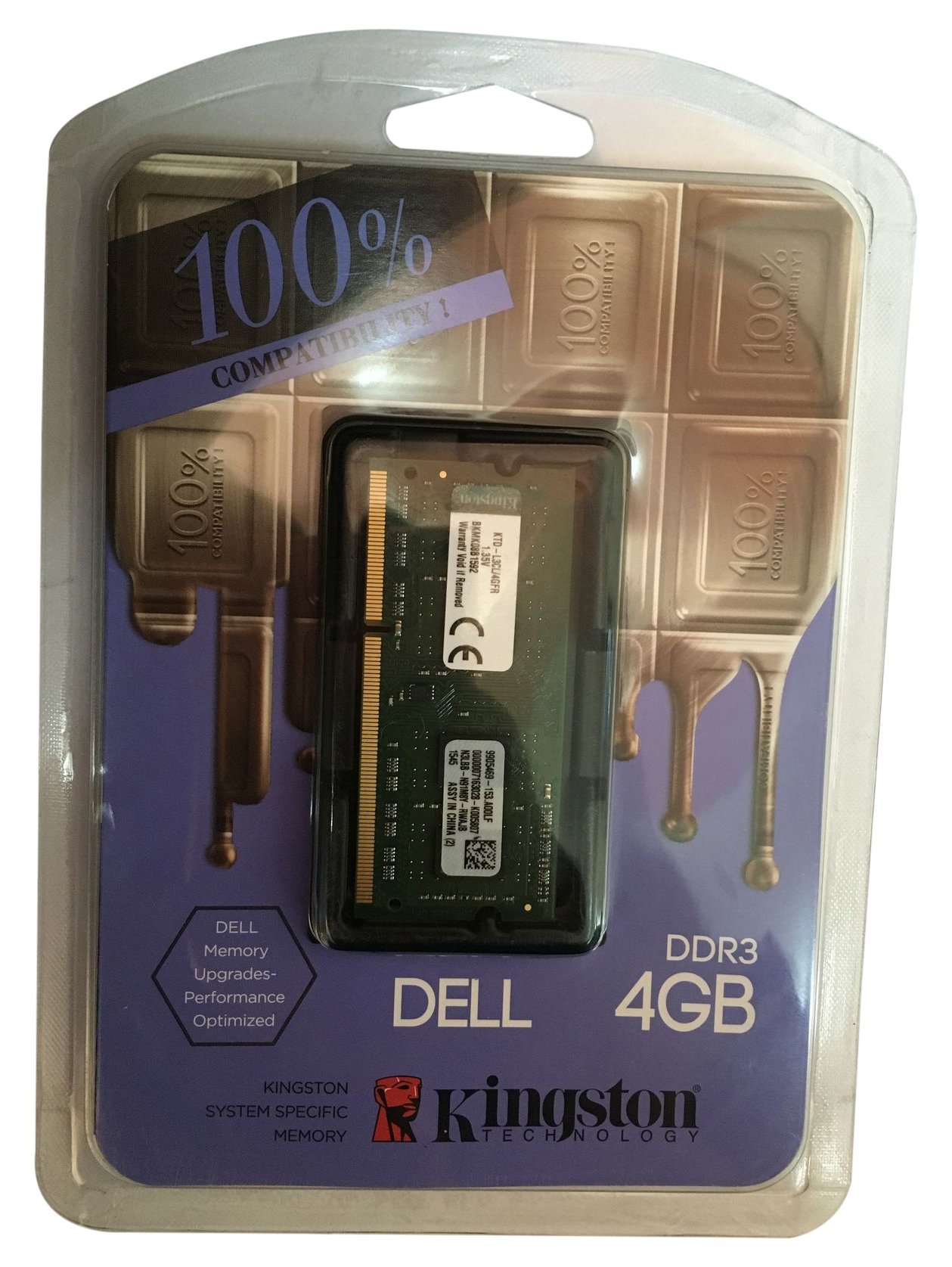 Kingston DDR3 4 GB (1 x 4 GB) Dell Laptop RAM (KTD-L3CL/4GFR) (B00IOC7JZU) Amazon Price History, Amazon Price Tracker