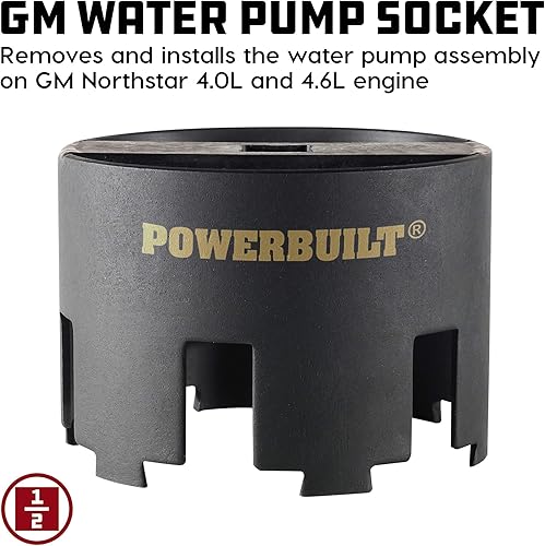 Miniatura 2 de Alltrade 648203M 12" Dr. Gm - Enchufe para bomba de agua, color negro