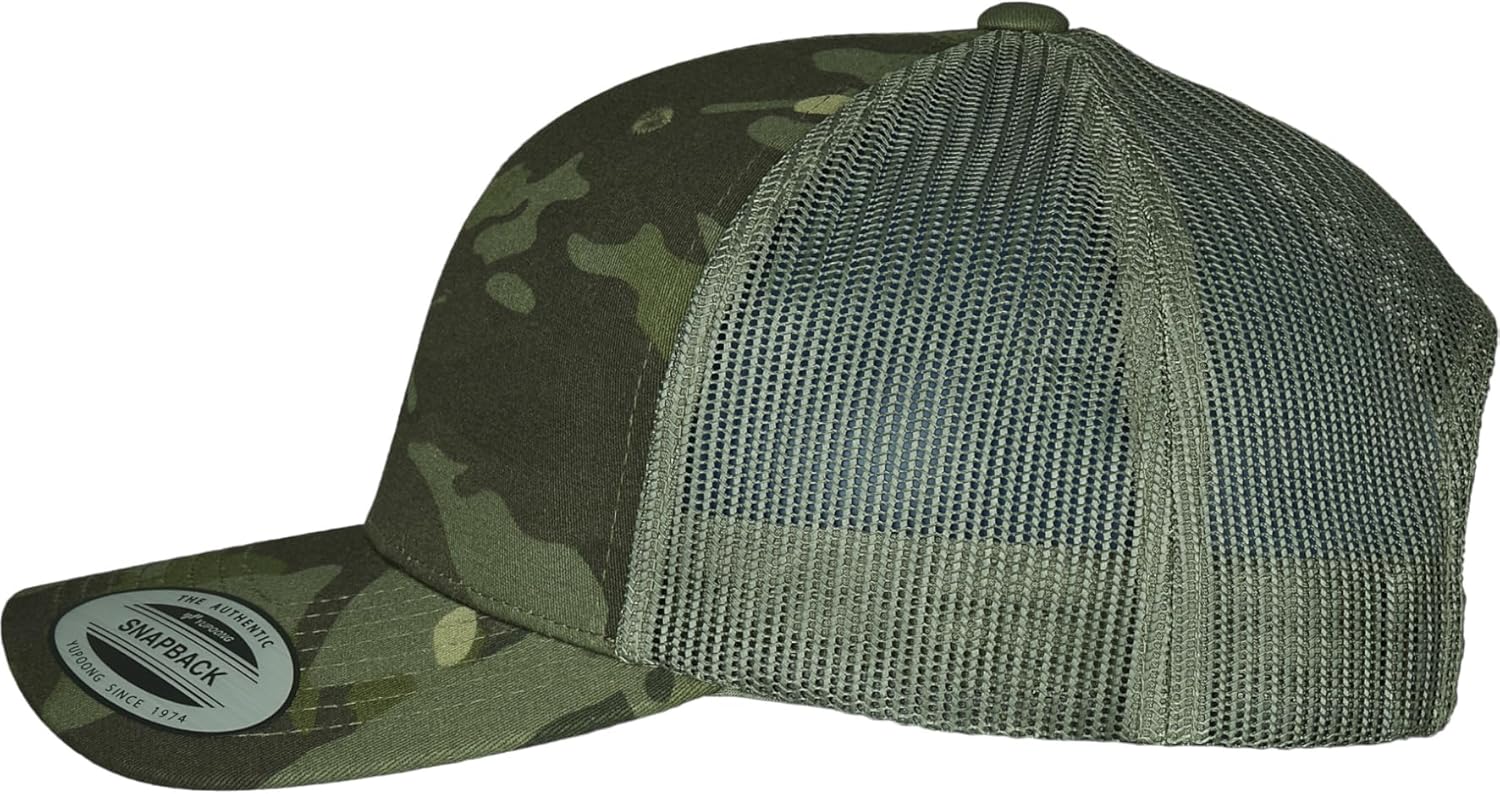 Flexfit Retro Trucker Multicam Cap