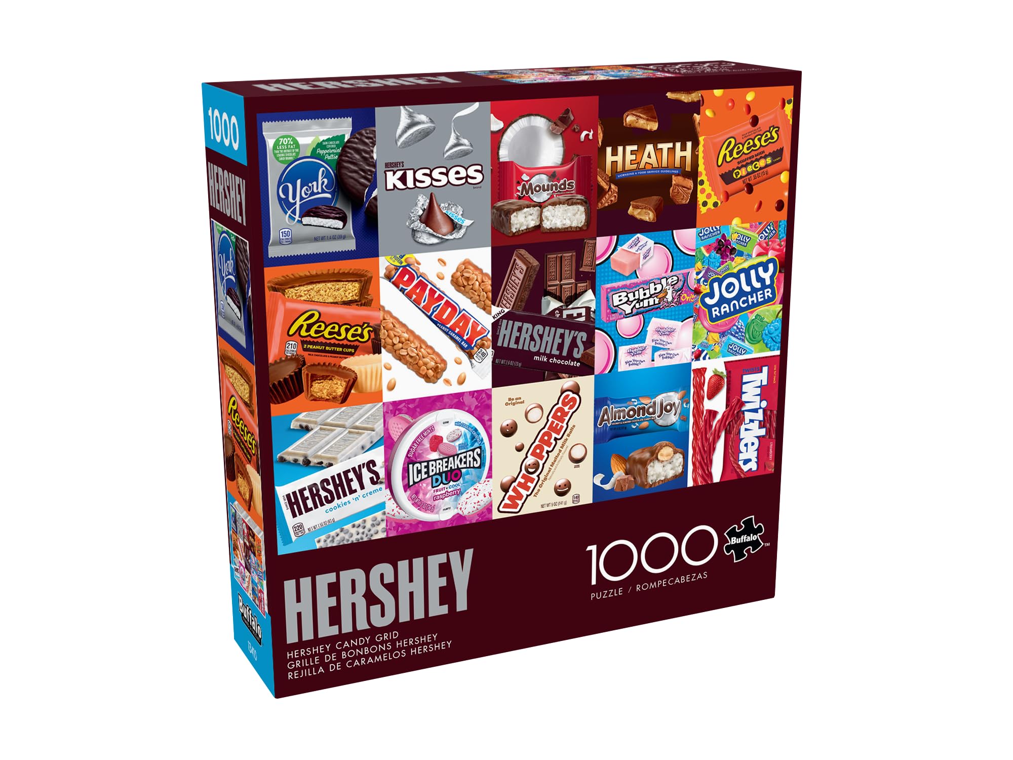 Buffalo Games Puzzle – Jolly Rancher Collage, 1000 Teile, Fertig 67,9x50,2 Cm, Mit Poster