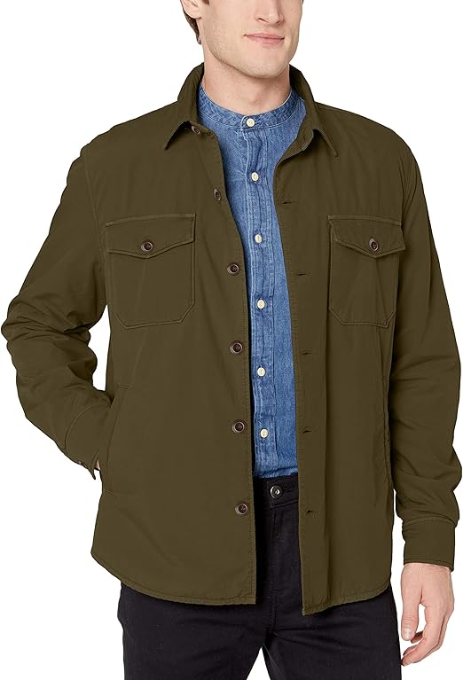 Lucky Brand Men's Cozy Lined Jacket, Bronze Green, S Amazon.co.uk