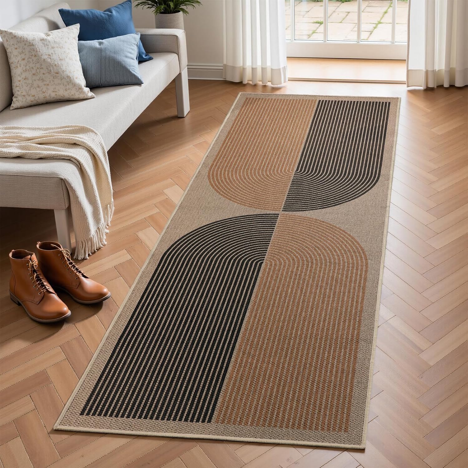 Alfombra de pasillo antideslizante y lavable de 60x180 cm para proteger tu hogar con estilo