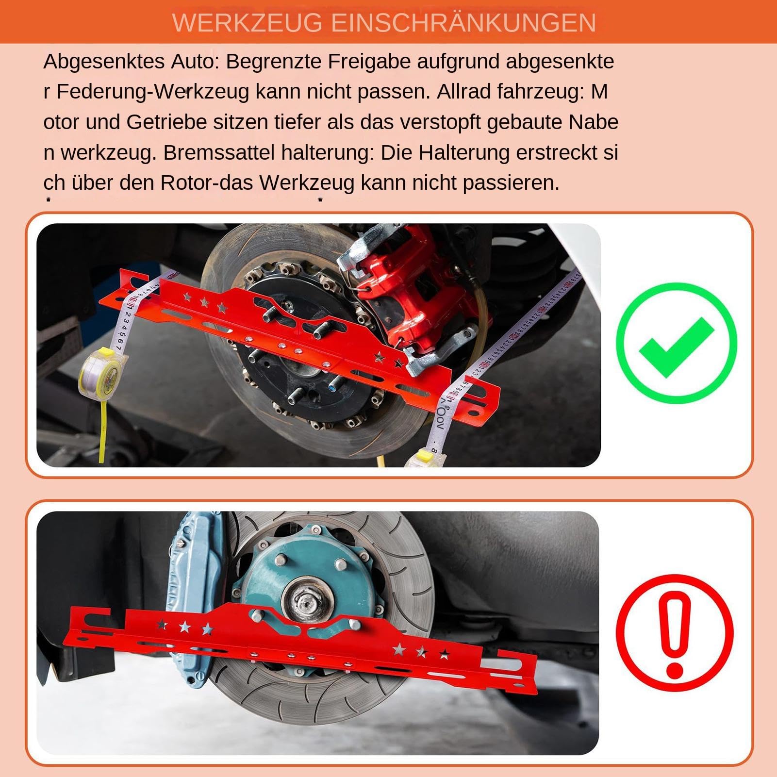 Kit Completo Alineación Ruedas Kit Placas Dispositivo Neumáticos | Herramienta Alineación Neumáticos Tamaño Preciso para Coches, Camiones, Vehículos, Talleres, Garajes