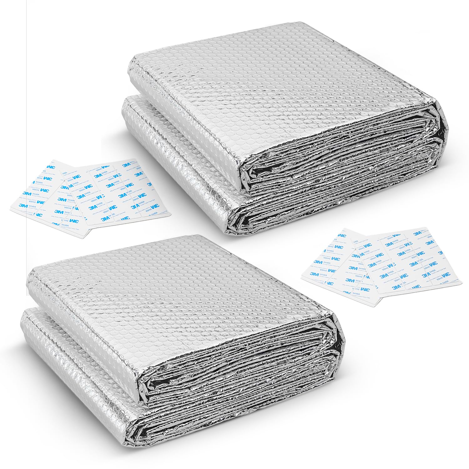 Flatro Silver Radiator Foil Reflector Roll (10M X 60Cm) | 3Mm Bubble Insulation Thick Aluminium Foil For Behind Radiators | Heat Reflecting Panels For Radiators To Save Energy