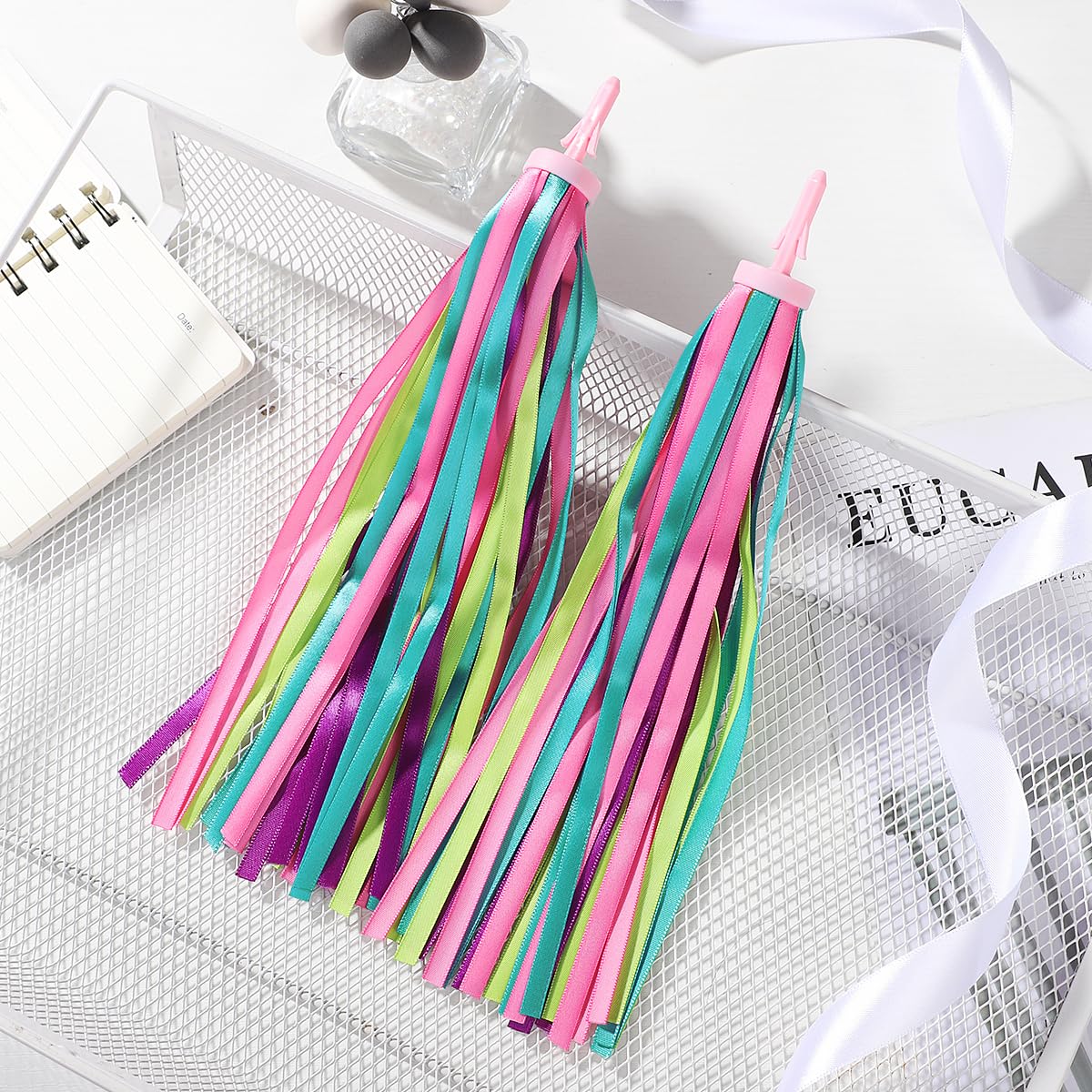 Colorful Bike Streamers for Kids - Add Fun to Their Ride -8 Colorful Bike Streamers for Kids - Add Fun to Their Ride -8