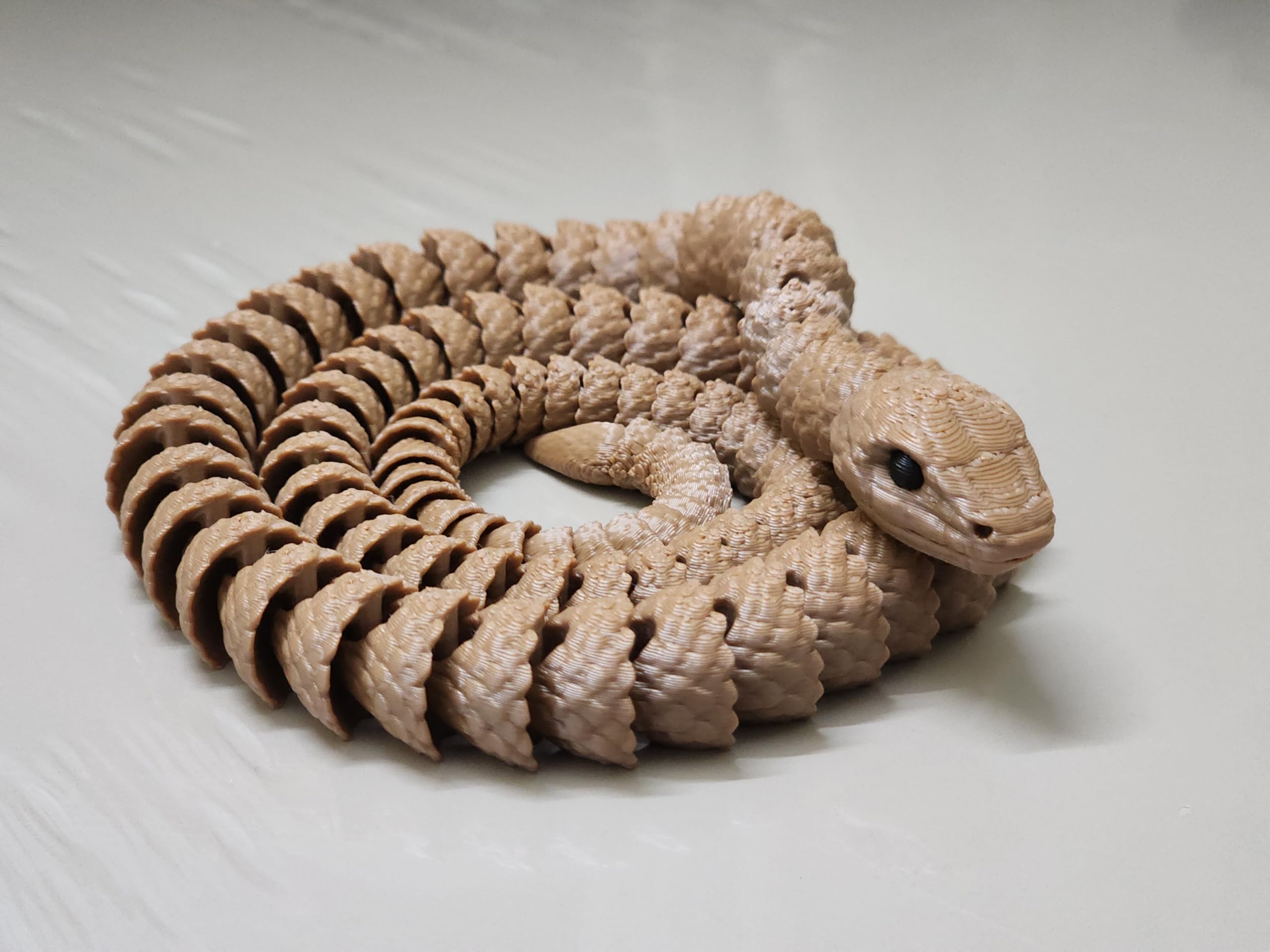 Flexible Snake Toy | Realistic Looks | 3D Printed | for Pranks-image-44