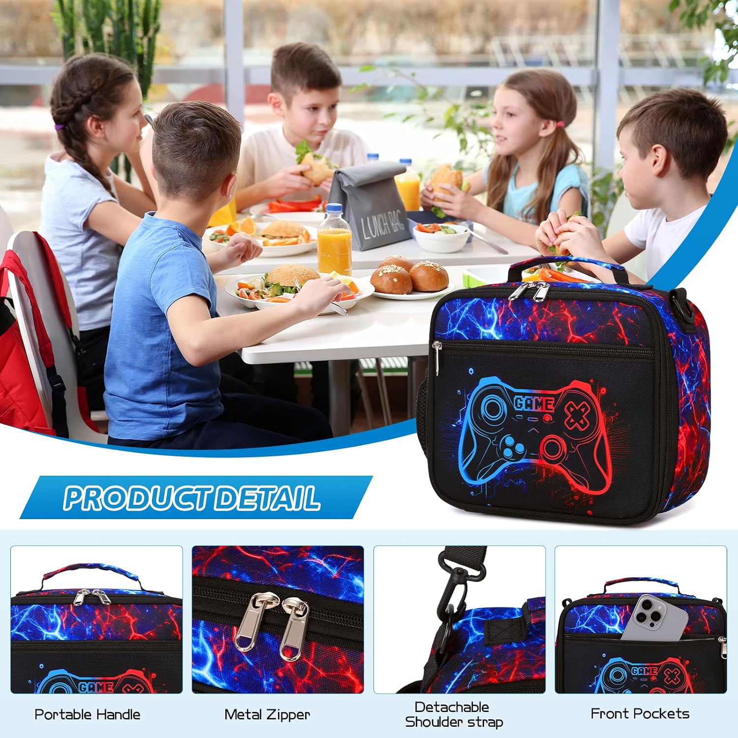 Digobay Insulated Lunch Box Kids Boys