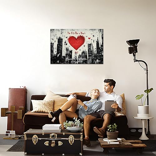 Miniatura 423 de ANRUOXI Graffiti - Lienzo decorativo para pared, diseño abstracto retro, pintura urbana moderna, póster de decoración de pared de zapatos para