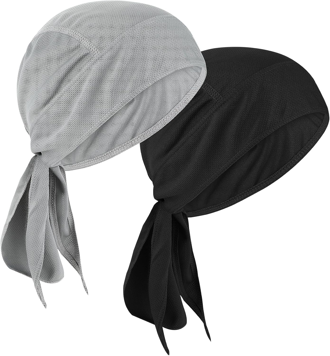 Thinp 2 Pcs Polyester Durags for Men, Doo Rags for Men Sweat Wicking
