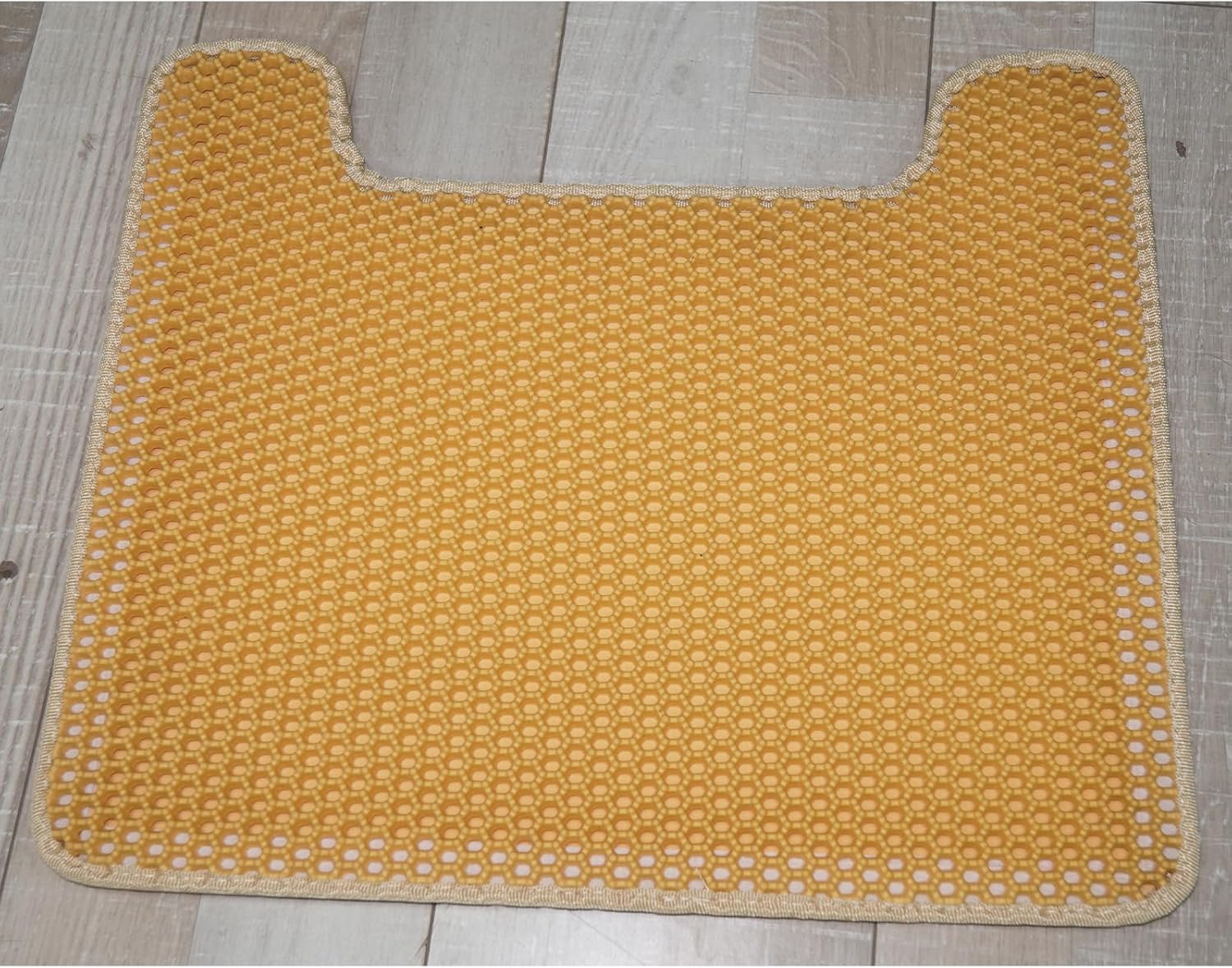 Multi-Functional Cat Pad, Round, Grey, Cotton, Machine Washable, 20x16 Inches, Reversible Pet Bed Mat