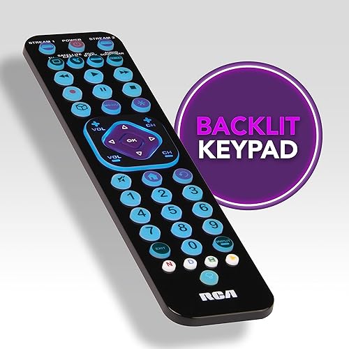 Miniatura 9 de RCA RCR313BZ control remoto universal para 3 dispositivos