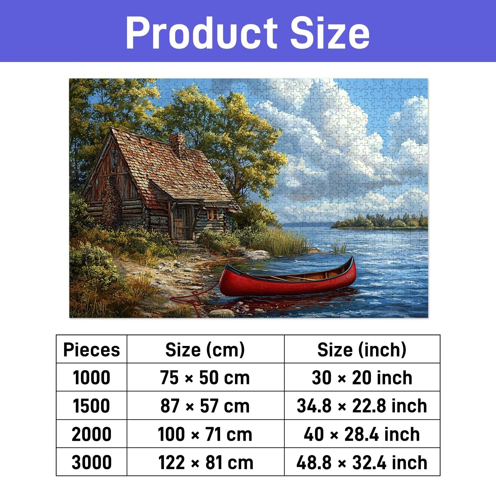 Puzzle 2000 sztuk dla dorosłych, drewniane łodzie puzzle dla dorosłych, trudne drewniane łodzie łamigłówki, rodzinne gry edukacyjne, łamigłówki z pudełkiem na prezent do domu na prezent dla kobiet