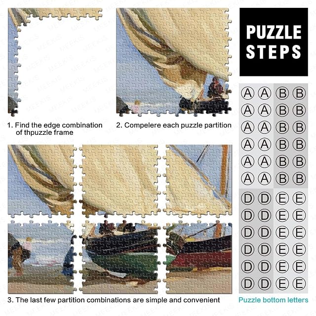 Foto 4 de 7 de Joaquín Sorolla Y Bastida Puzzle, Arte Dibujos, Museo Puzzle De 1000 Piezas para Adolescente