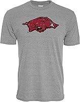 Vista 23 de Blue 84 NCAA - Camiseta de triple mezcla con licencia oficial de la NCAA para hombre, color del equipo icono vintage