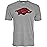 Arkansas Razorbacks Tri-Blend T-Shirt Vintage Icon Heather Grey, Small