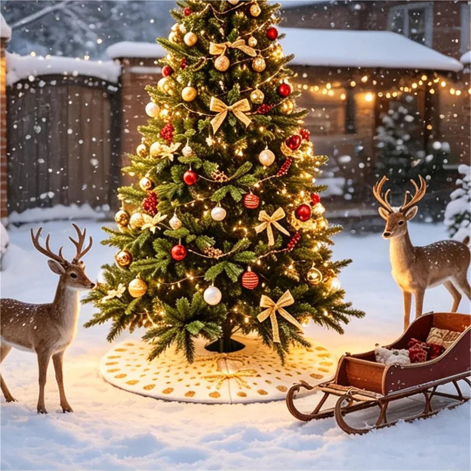 Copri Albero Gonna for albero di Natale
