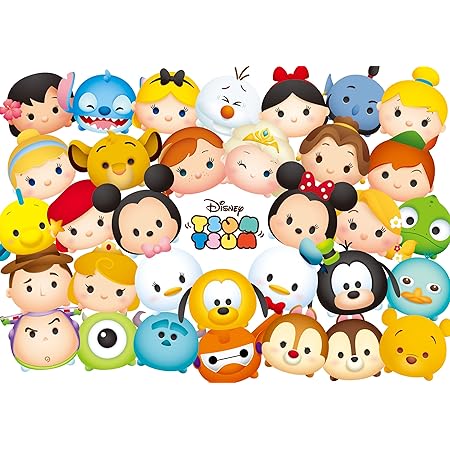 Amazon 0ピース ジグソーパズル ディズニー Tsum Tsum ハイ ポーズ 写真が飾れるジグソー 22 5x32cm おもちゃ おもちゃ