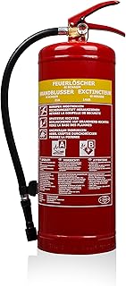 Smartwares Schaum-Feuerlöscher - 6 L - für AB-Feuer - geeignet für Büro und Zuhause - inkl. Halterung - 10.015.05