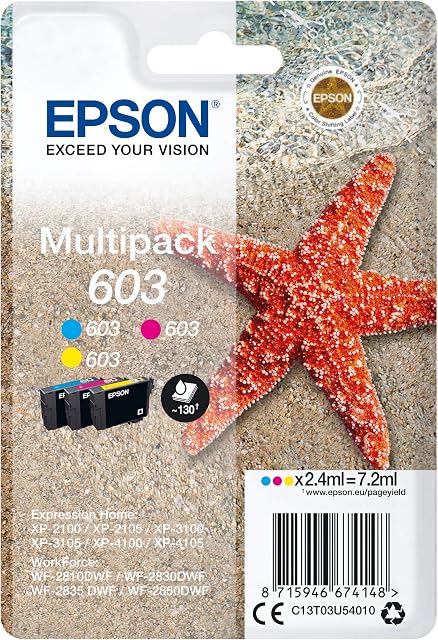 EPSON Multipack 3-colours 603 Ink