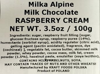 Milka Raspberry, 35.2 Ounce