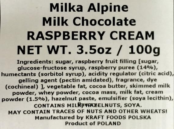 Milka Raspberry, 35.2 Ounce