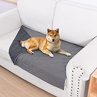 Vista 181 de Smiry Funda Impermeable para Cama de Perro Manta para Mascotas, Manta Suave y Lavable para Perros para Muebles Cama Sofá Sillón Reversible, a