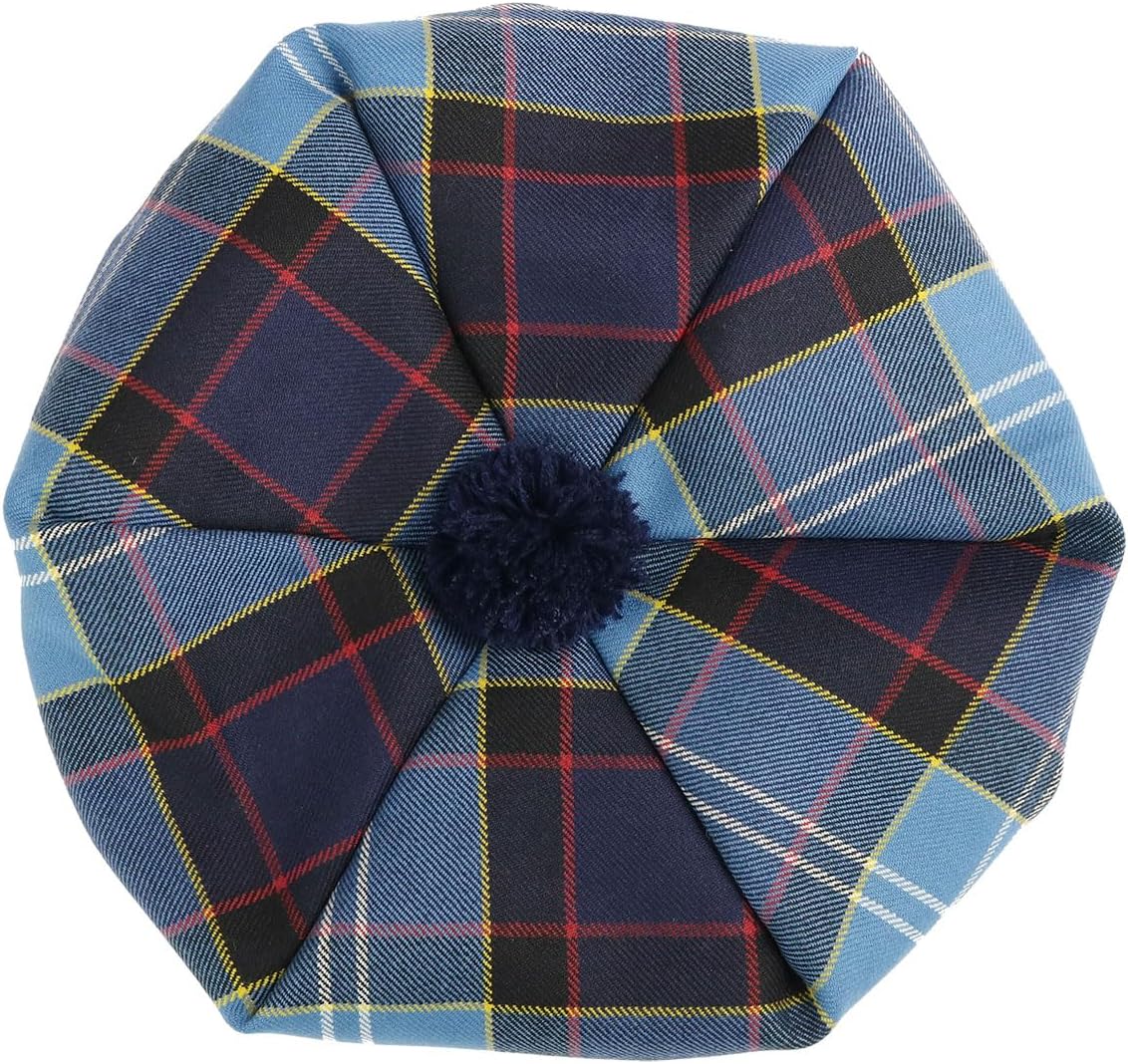 Military Tartan Tams - Made in Scotland from 11 oz Lightweight Wool