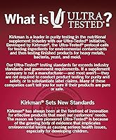 Vista 4 de Kirkman - Acetil L-Carnitina 250 mg - 90 Cápsulas - Apoya la producción sostenida de energía celular - Hipoalergénico