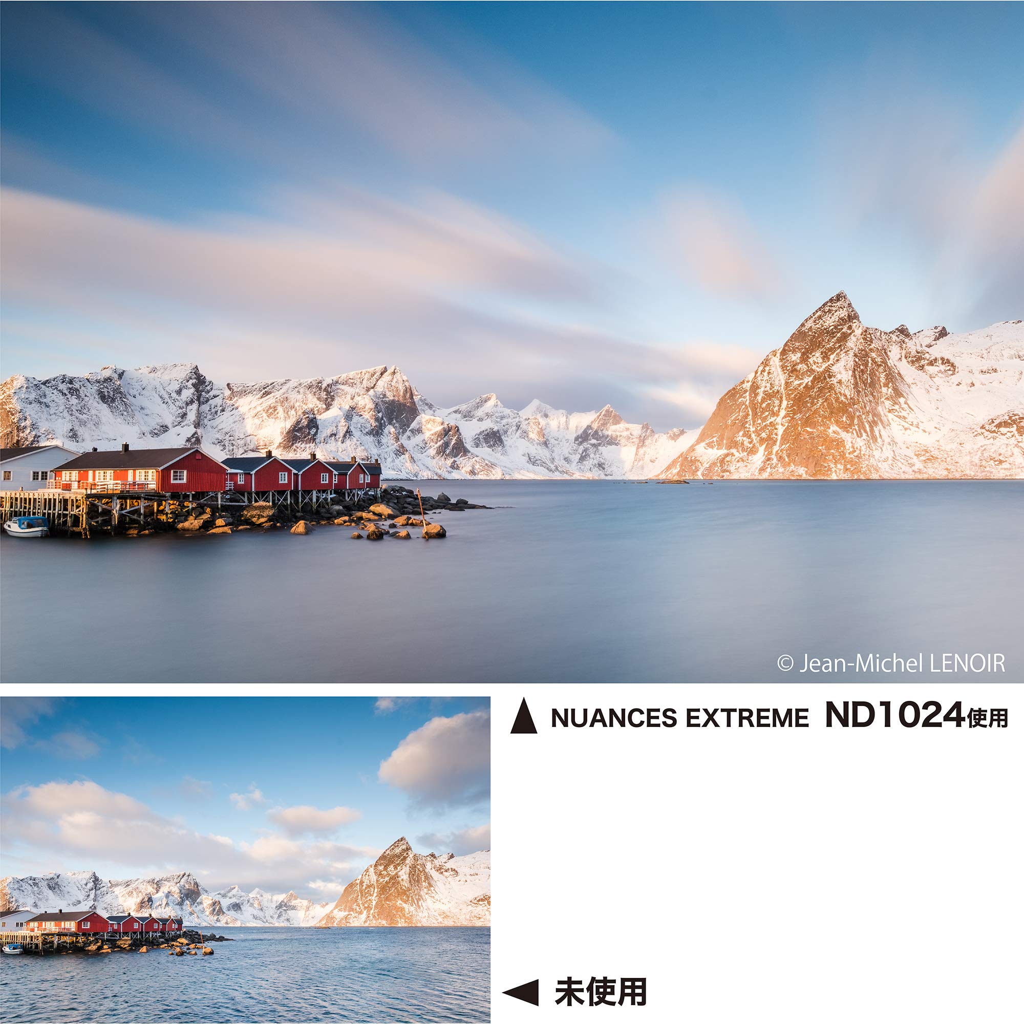 COKIN NUANCES Extreme REVERSE Kit inc. GND4/GND8/GND16 Omgekeerde filters gemaakt van resistent mineraal glas voor L Size (Z-Pro) 100mm filterhouder systeem