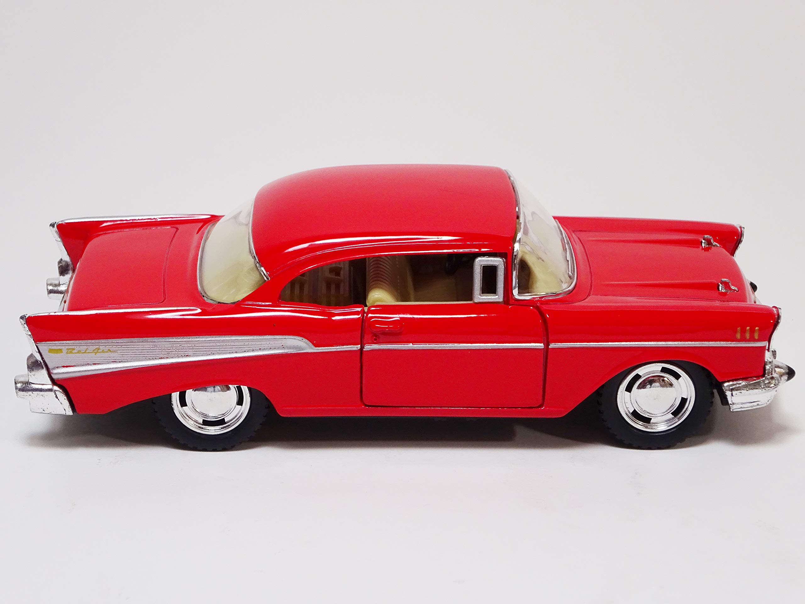 Amazon | キンスマート シボレー ベルエアー(1957) レッド 1/40