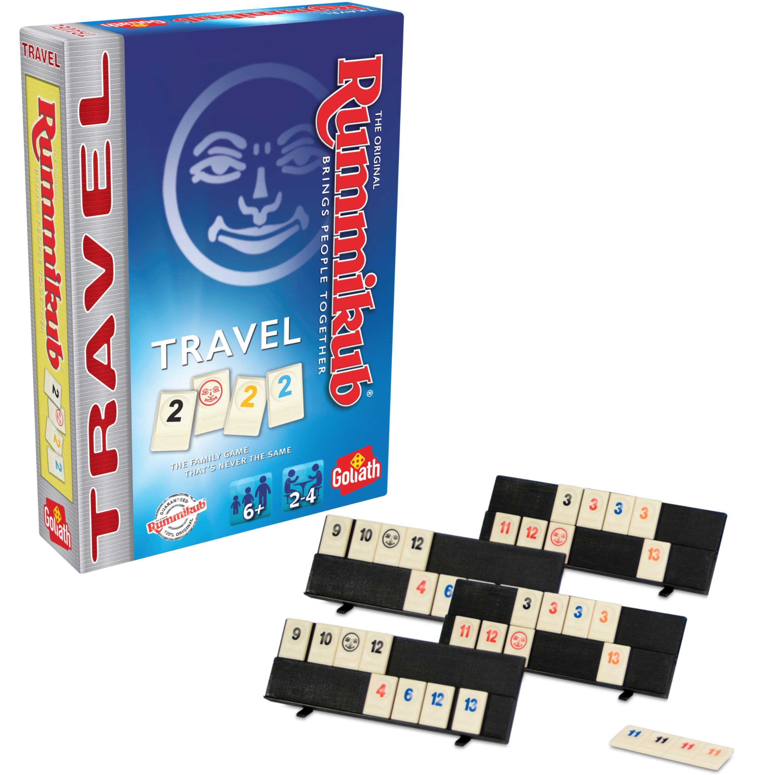 Goliath Rummikub The Original Travel - Board Games (Multicolour, Box)