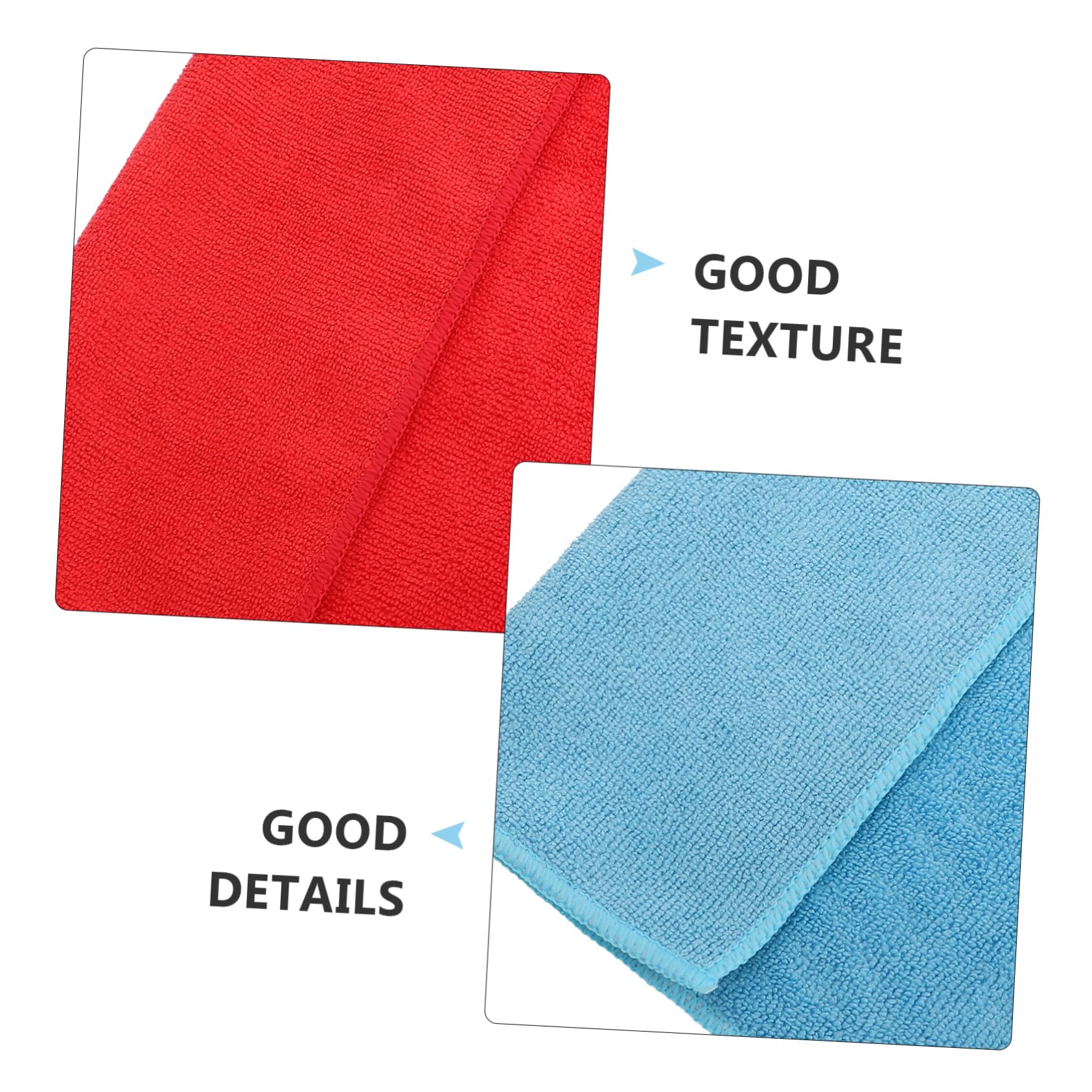 GANAZONO Piezas Paquete de Paños de Microfibra Absorbentes para Cocina y Limpieza de Automóviles Toallas Versátiles para Electrodomésticos y Artículos Reutilizables y Duraderos