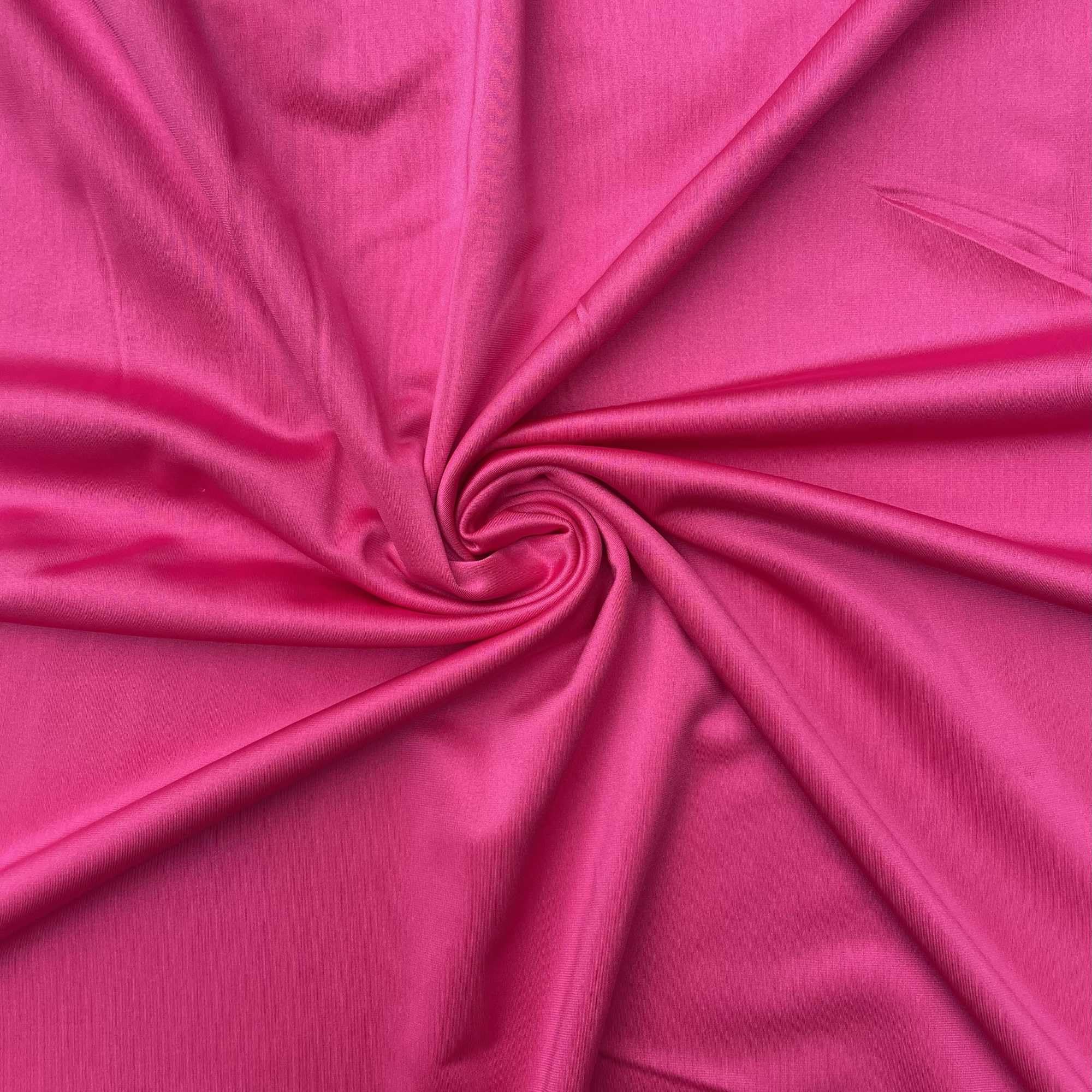 Spandex Polyester 4 Way Stretch Plain Coloured Dancewear Swimwear Sportswear Clothing Fabric Material | 60" - 150 cm Wide | Sold per Metre (Cerise Pink)