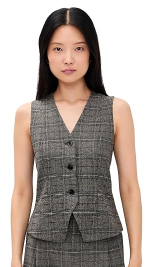 LE BOP Womens Jacey Neck Vest