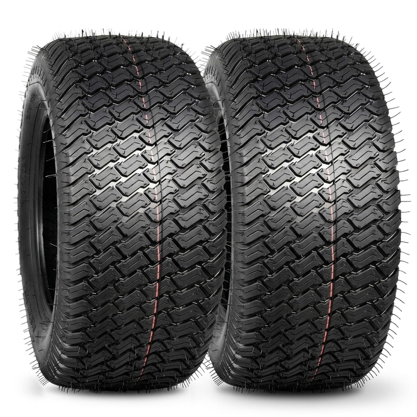 2 Pack 18x8.50-8 Lawn Mower Tires, 4PR 18x8.50x8 NHS Golf Cart Turf Tire