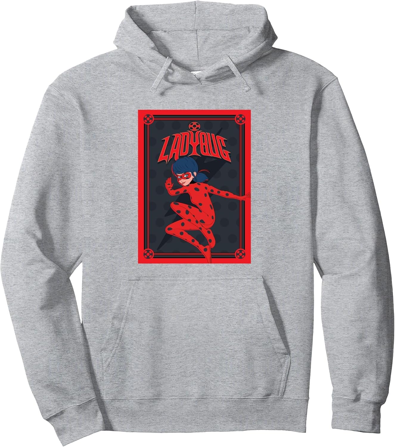 Miraculous Ladybug Music LB Poster Pullover Hoodie