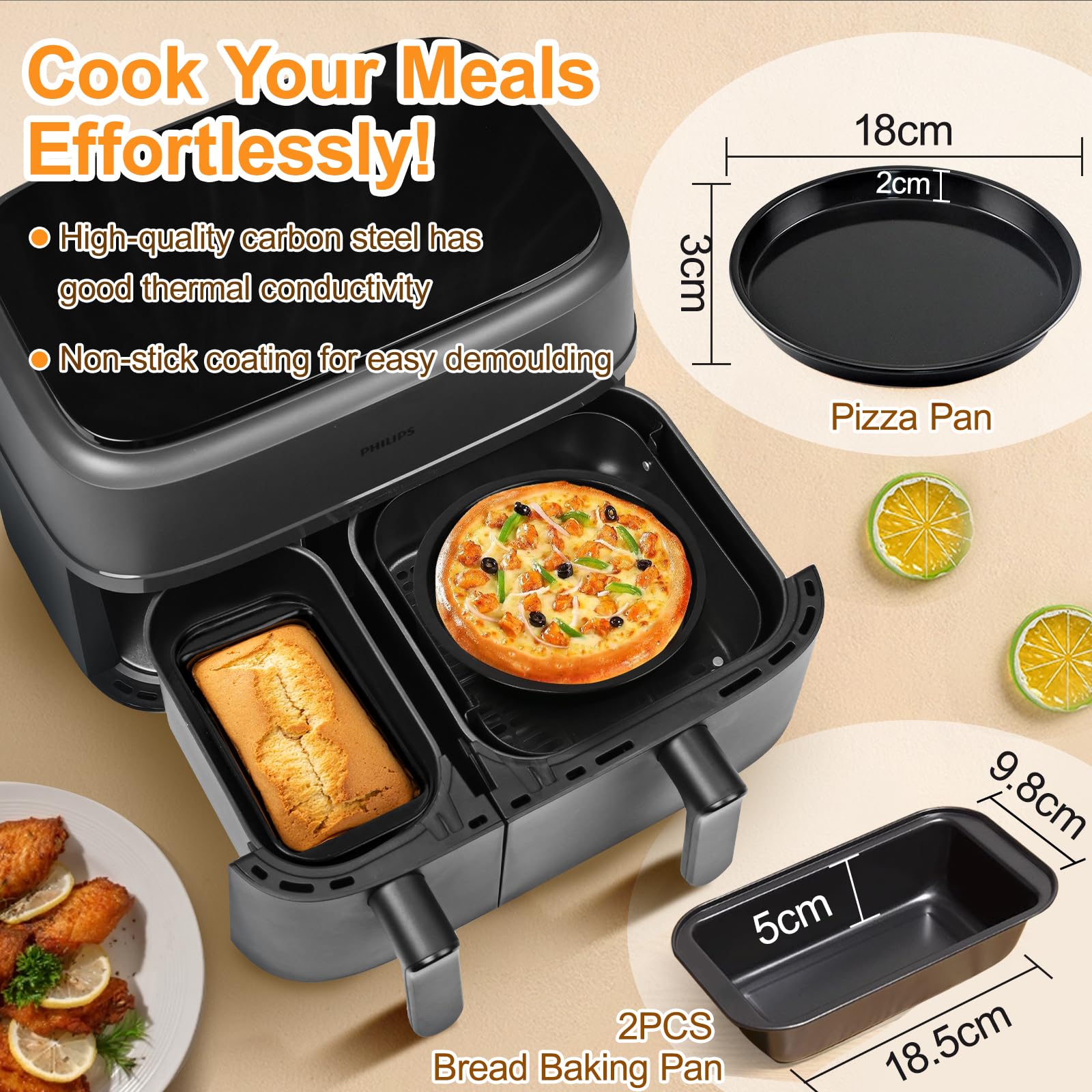 Griglie In Acciaio Per Airfryer Accessori Per Friggrice Ad Aria Calda Philips Dual Basket Airfryer Ninja Friggitrice Ad Aria