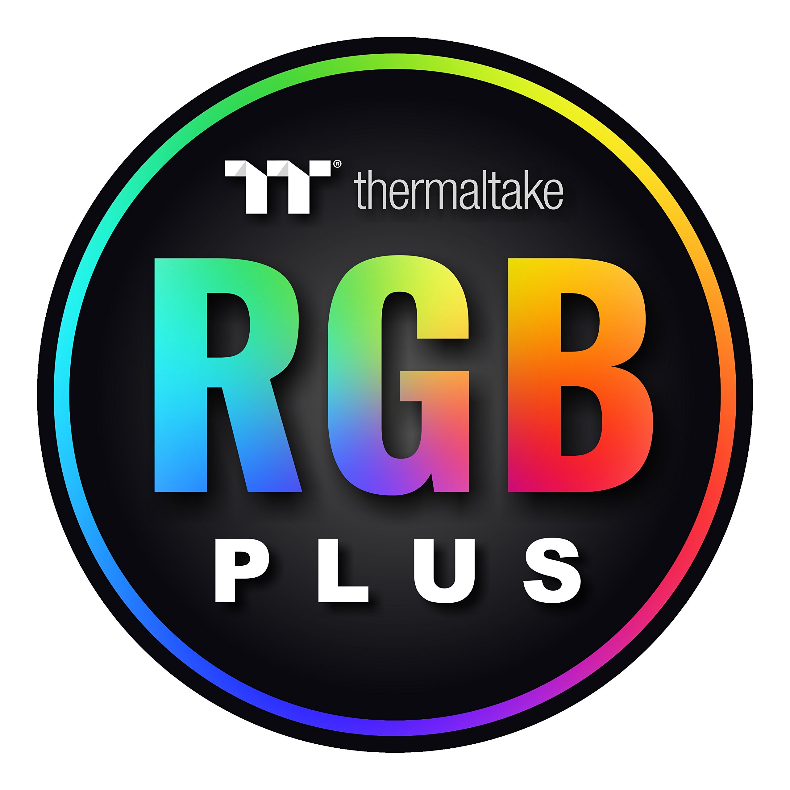 Thermaltake Pure Plus - Radiator Fan TT Premium Edition, Color Negro