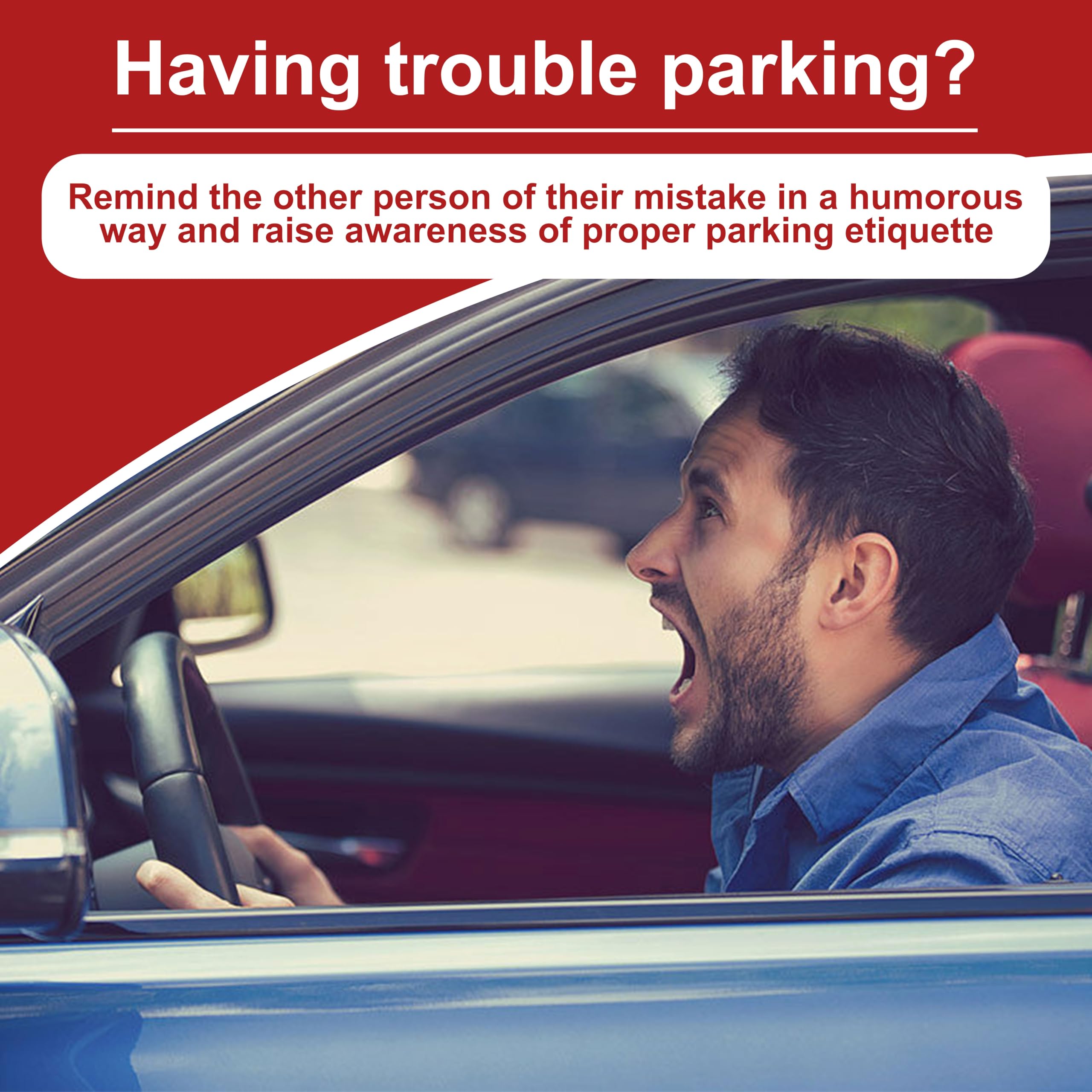 Yezirzax 100 Pcs Fake Parking Tickets, You Parked Like an Idiot Parking Cards - Image 4