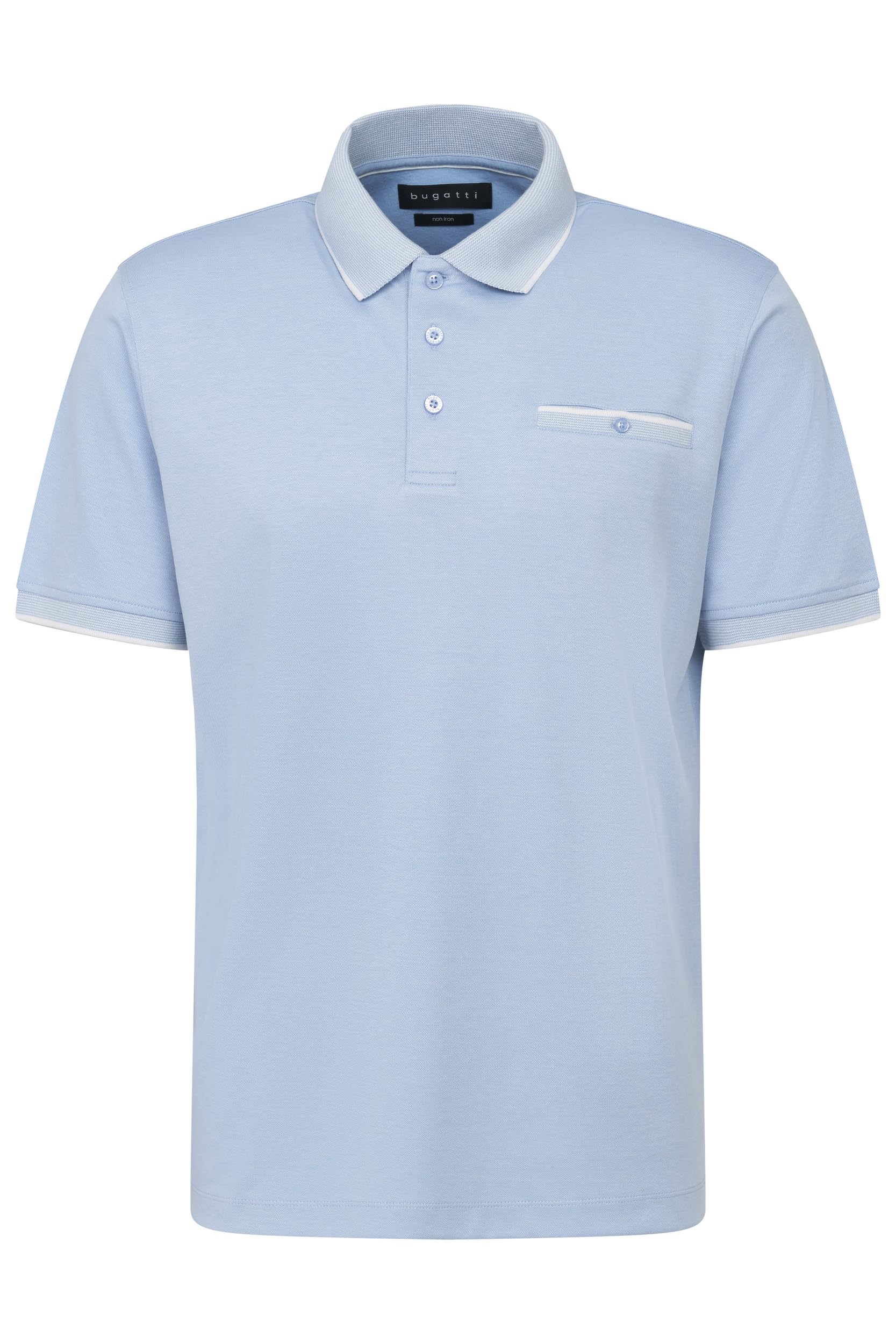 bugatti Men's 8151-75091c Polo Shirt, 330-blue-grey, 3XL