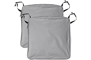NICETOWN Waterproof Outdoor Cushion Covers: Outdoor Comfort, Weatherproof Protection