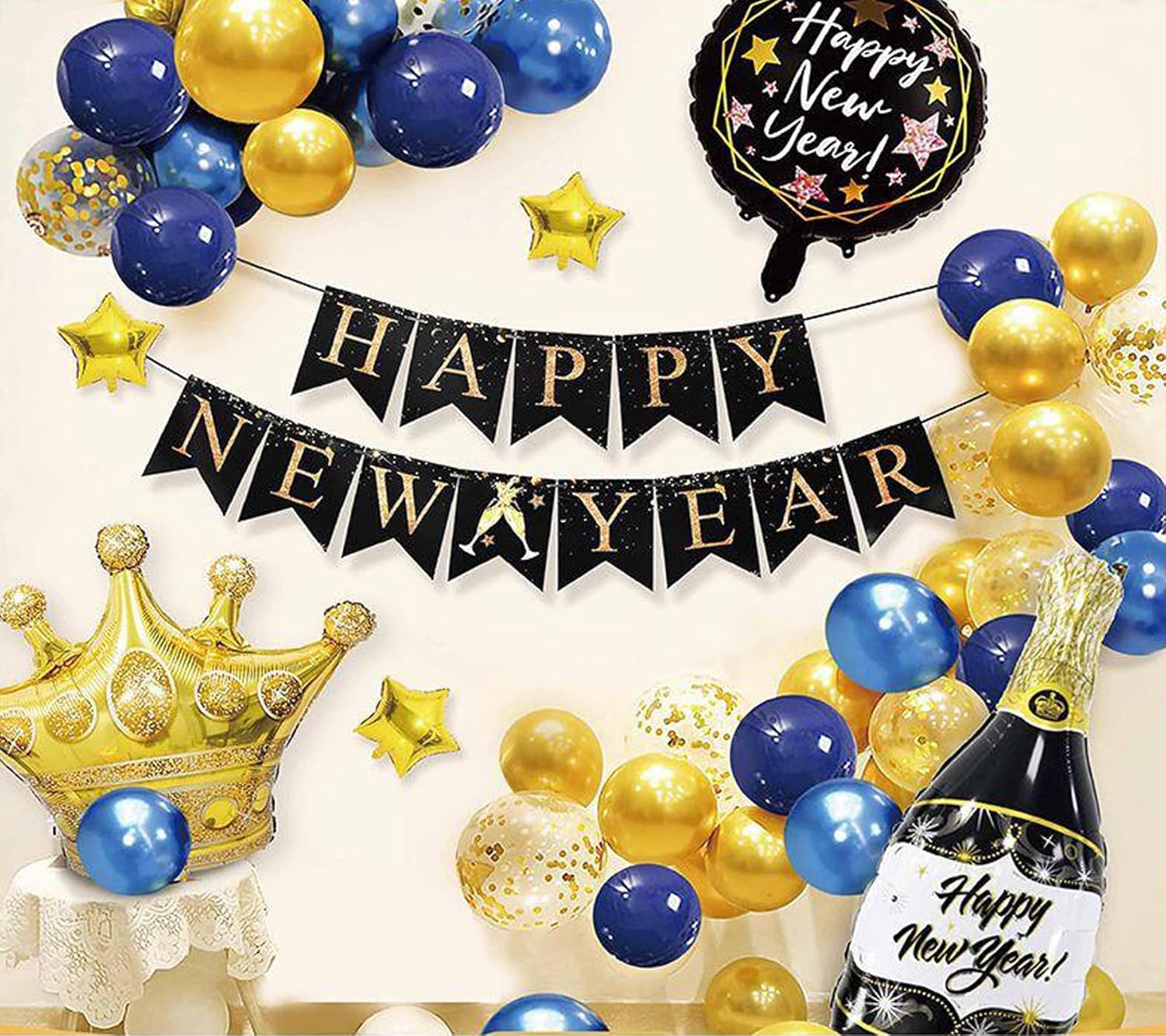 2023 New Years Party Supplies, 2023 Happy New Year Party