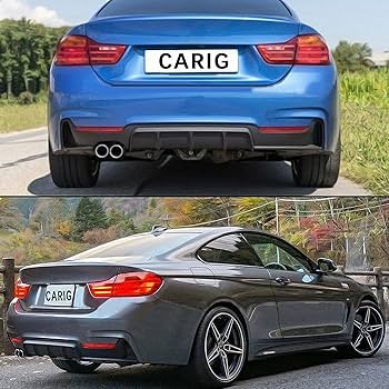 Amazon | CARIG リアディフューザー 2014-2020 BMW 4シリーズ 車