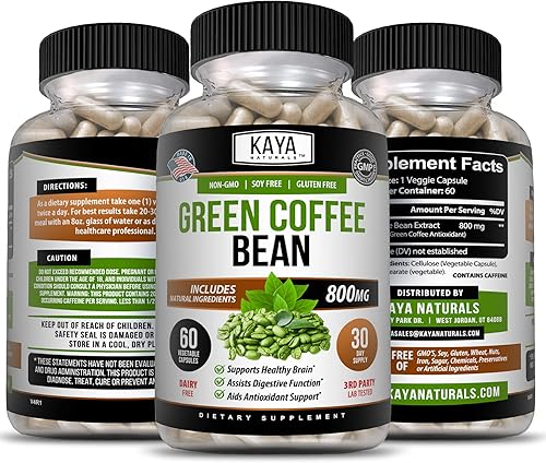 Miniatura 8 de Kaya Naturals Grano de café verde 60ct - Control de peso