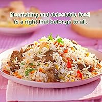 Vista 6 de Golden Crown Organic Basmati Rice - Tarro de 32 onzas (2 libras) Arroz blanco orgánico de grano largo Sabor increíble, comidas saludables y olor