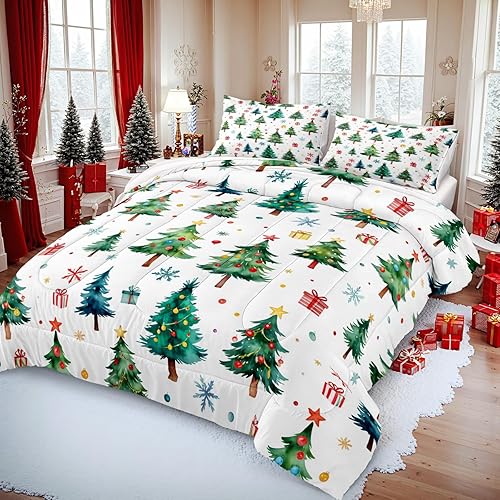 Vista 40 de MOVE OVER Juego de ropa de cama con temática de playa azul, tamaño Queen, 4 piezas, gaviota blanca y rocas marinas, patrón de paisaje marino azul