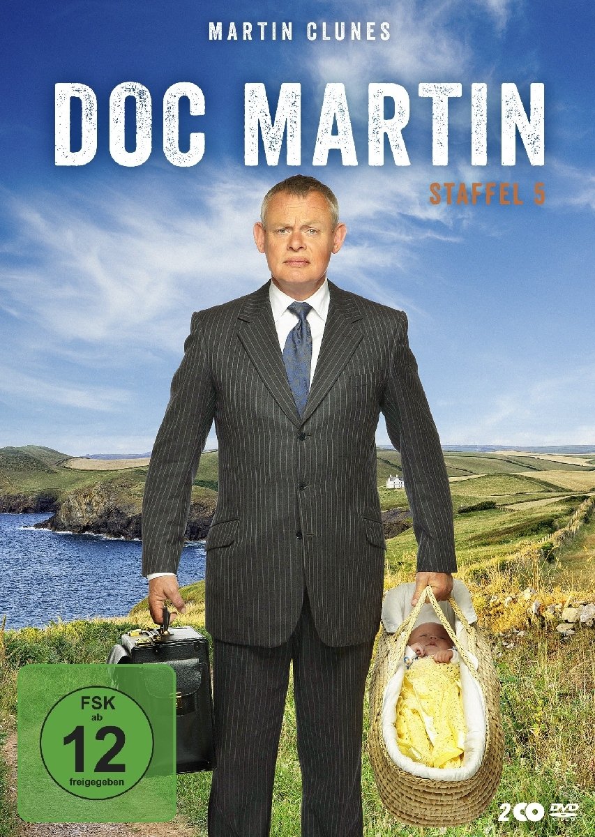 Doc Martin Temporada 5 en DVD para relajarte y olvidarte del estrés con humor inteligente