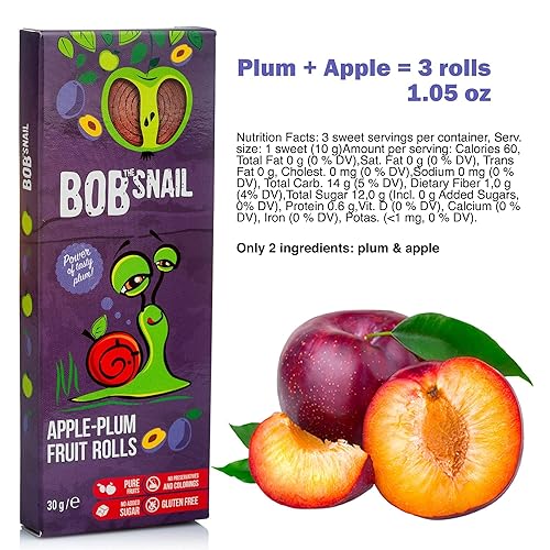 Miniatura 4 de BOB SNAIL Snacks de frutas saludables para adultos y niños