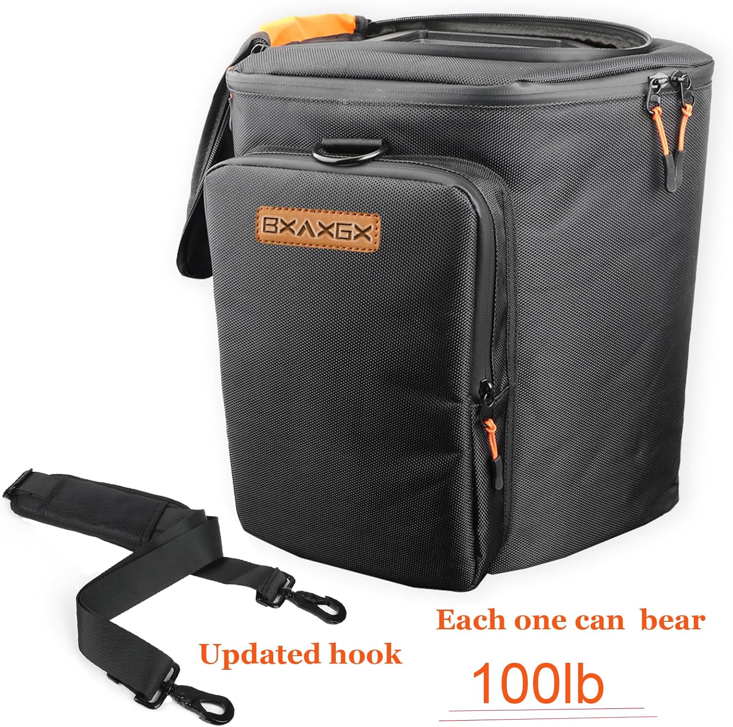 Shoulder Bag Carry Case for Bose S1 Pro+ Portable Bluetooth Speaker PA System and Microphones, Transmitters, Tablet, Power Cord Accessories - Image 6